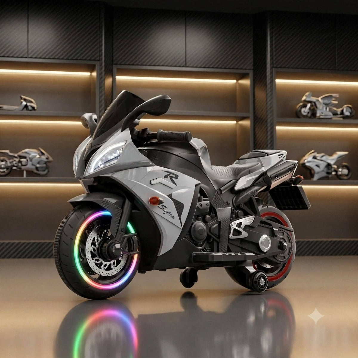 Name: Super R Kids Electric Ride-On Bike