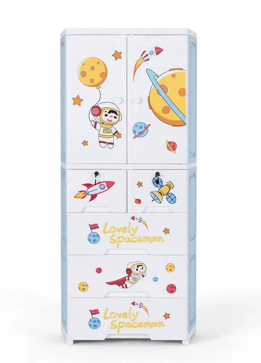 BabyZone 7 Layer Almari - Space Model J-3222 SM