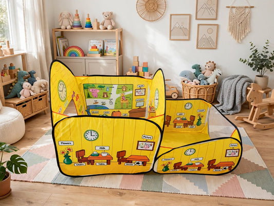 Yellow Pop-Up Kids Tent House
